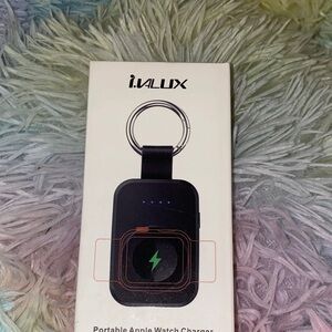 Black Portable Apple Watch Charger